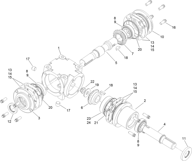 Gearbox Assembly No 107 9887