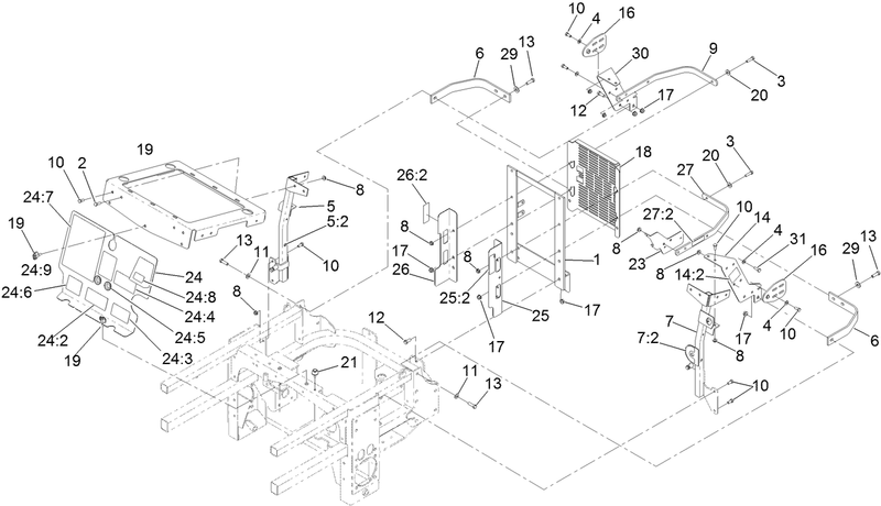 Engine Housing Assembly