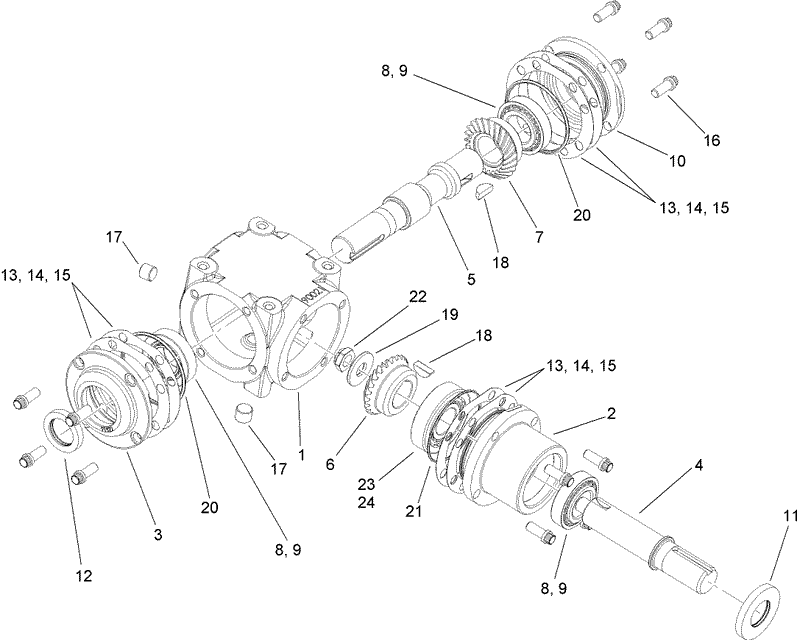 Gearbox Assembly No 107 9887