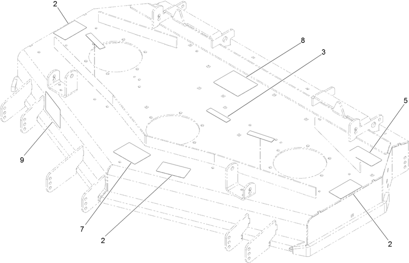 Deck Decal Assembly No 114 4491