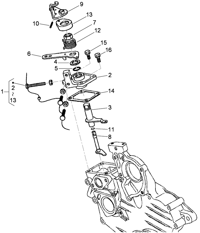 Speed Control Plate Assembly
