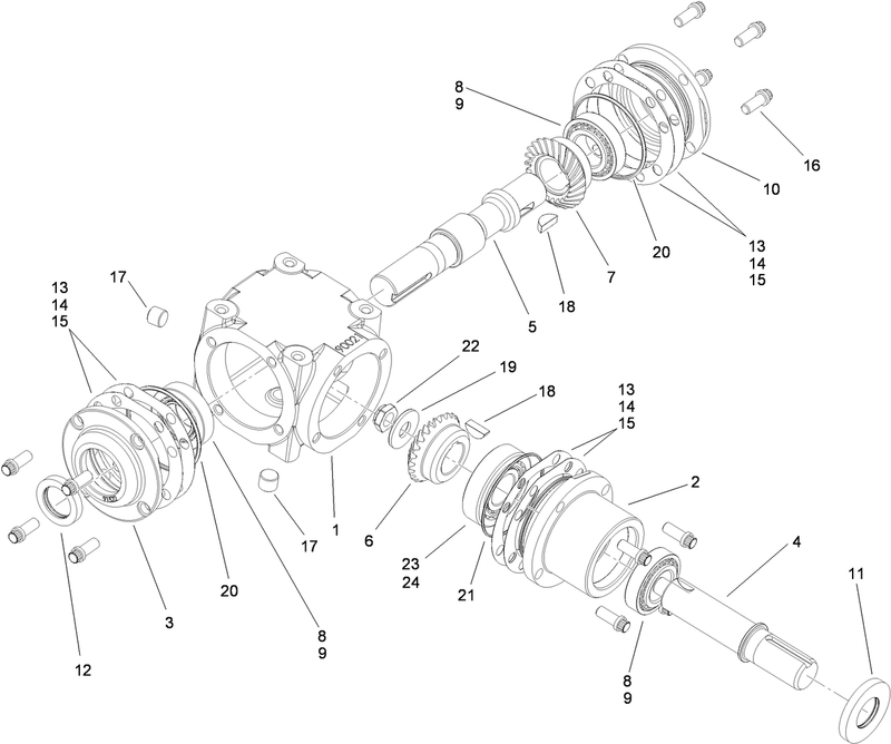 Gearbox Assembly No 107 9887