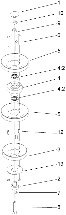 Pully Assembly No 110 1592