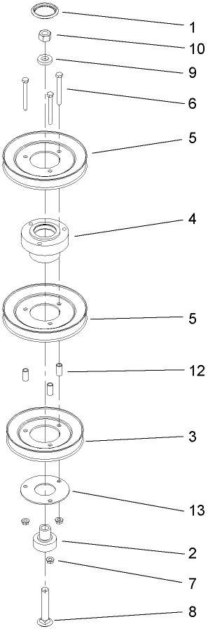 Pully Assembly No 110 1592