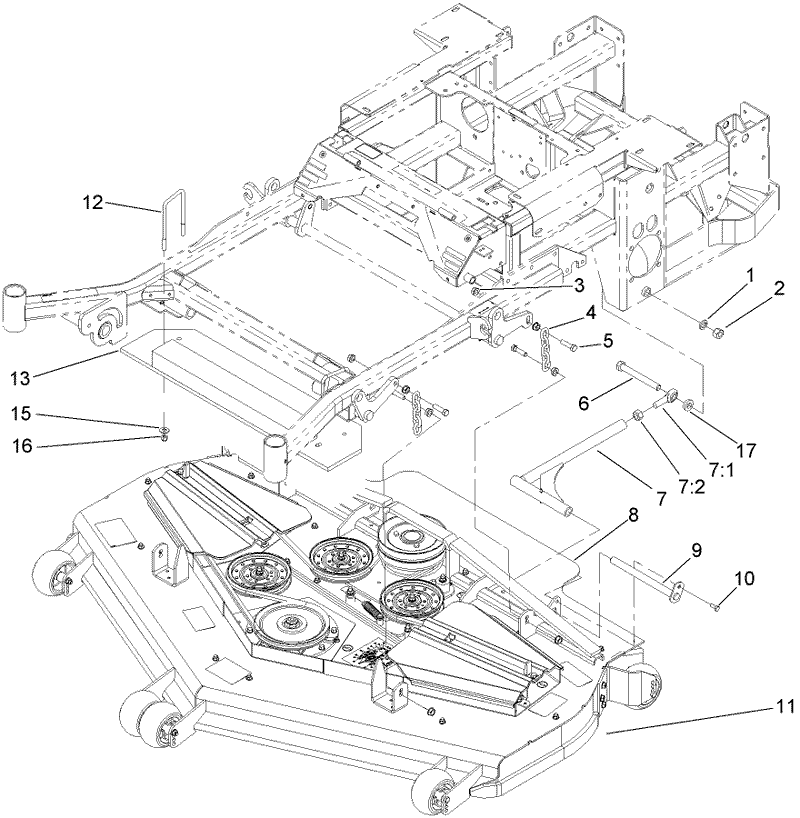Deck Connection Assembly
