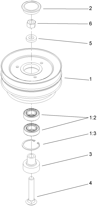 Pully Assembly No 110 9927
