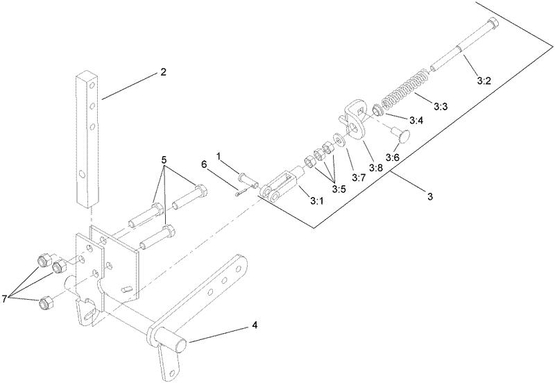 RH Motion Control Assembly No 109 3978