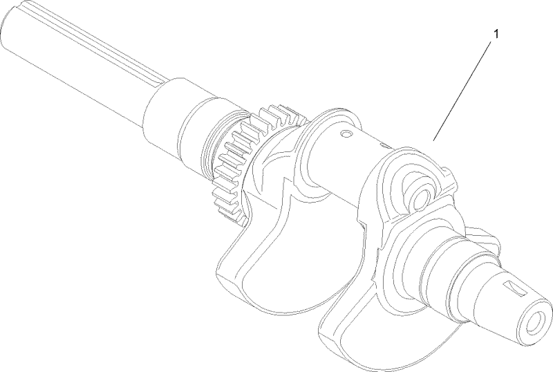 Crankshaft Assembly Kohler CH740 0075