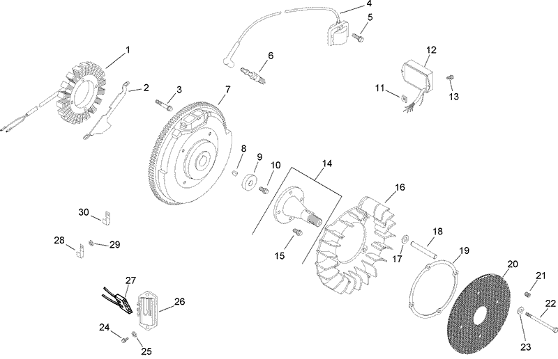 Ignition Electrical Assembly Kohler CH740 0075