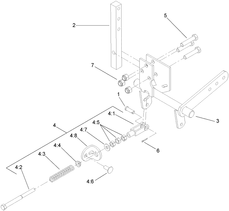 RH Motion Control Assembly No 109 3707