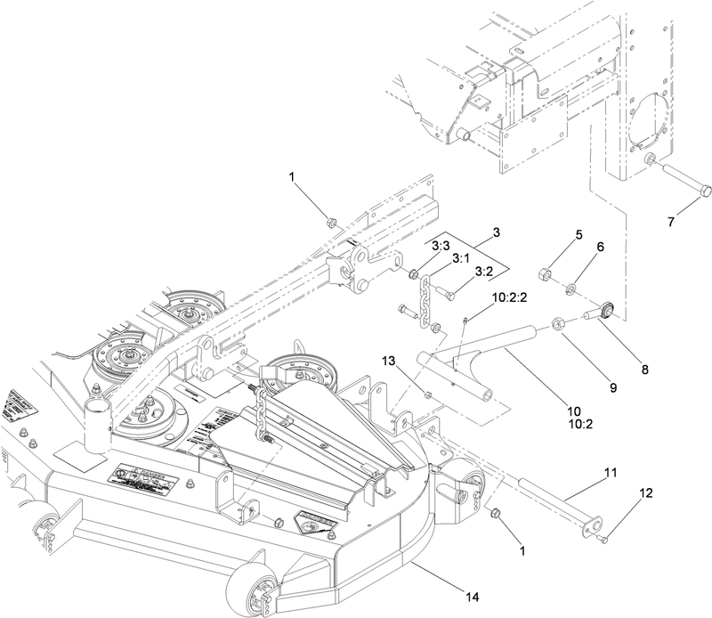Deck Connection Assembly