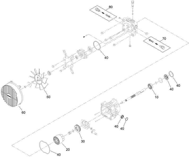 Hydraulic Pump Assembly No 116 2445