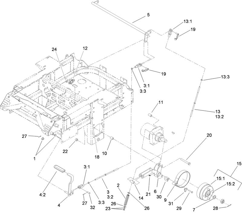 Brake and Wheel Hub Assembly