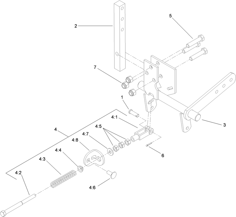 RH Motion Control Assembly No 109 3907
