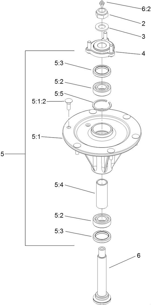 Spindle Assembly No 119 8560