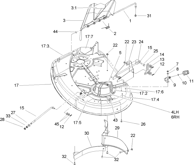 38in Deck Assembly