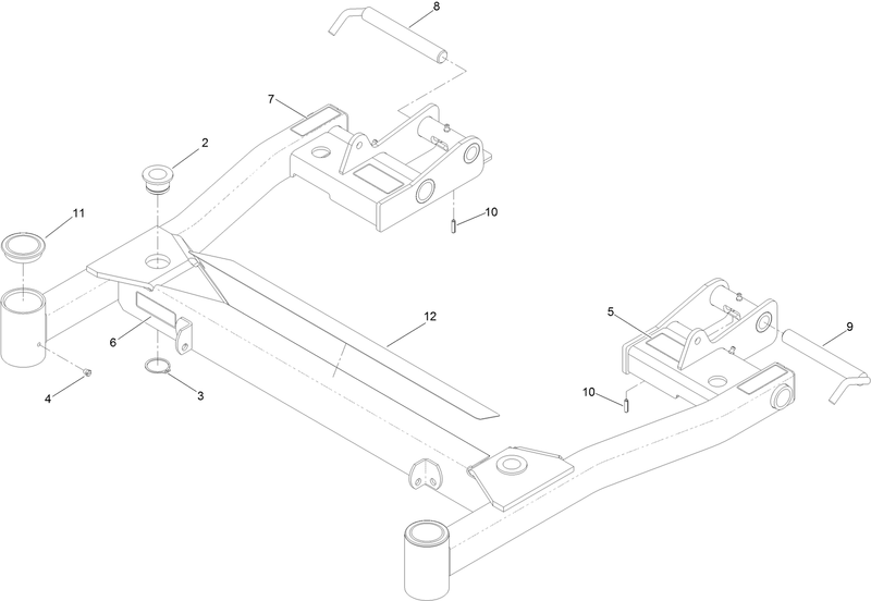 Deck Support Assembly No 103 9481