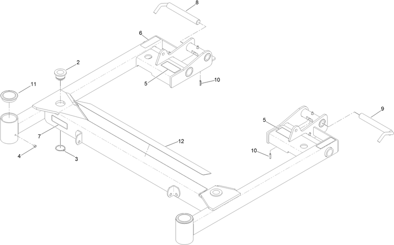 Deck Support Assembly No 103 9480