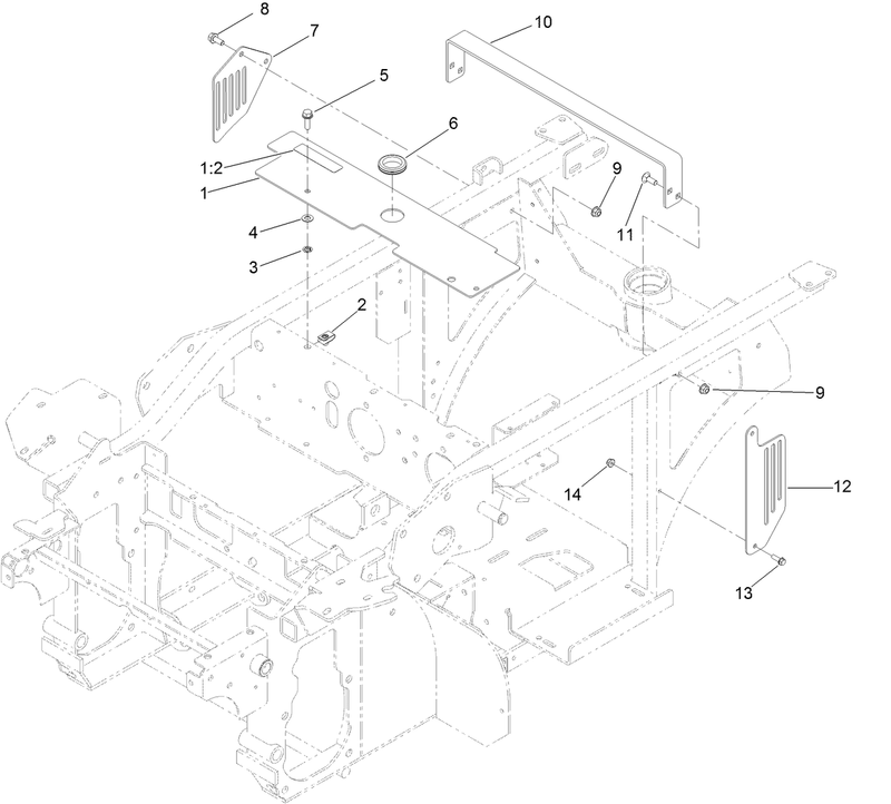 Pump and Muffler Guard Assembly