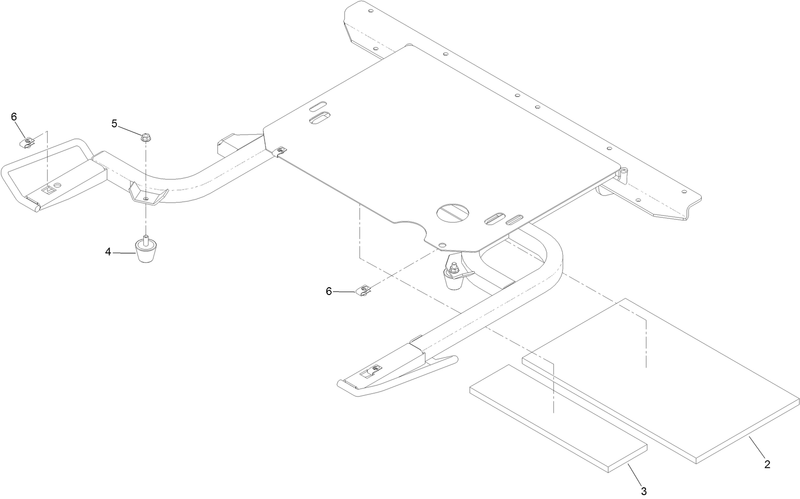 Hopper Frame Assembly No 109 4086