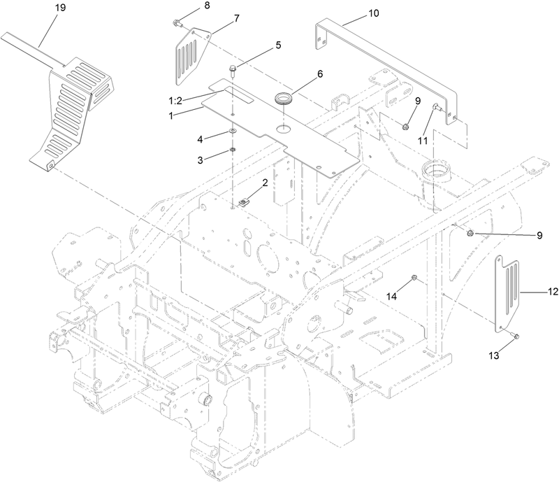Pump and Muffler Guard Assembly