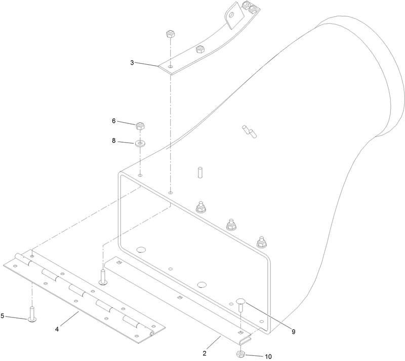 Discharge Tube Assembly No 103 9487