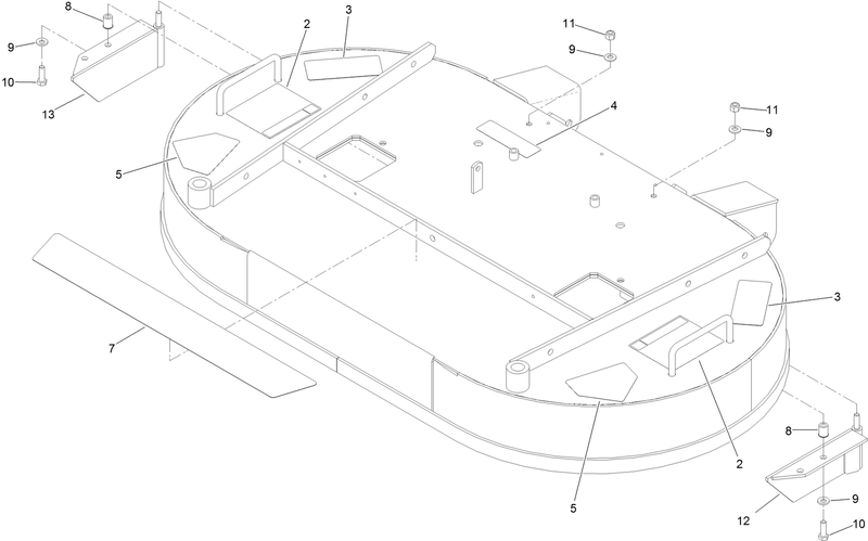 Deck Decal Assembly No 109 4373