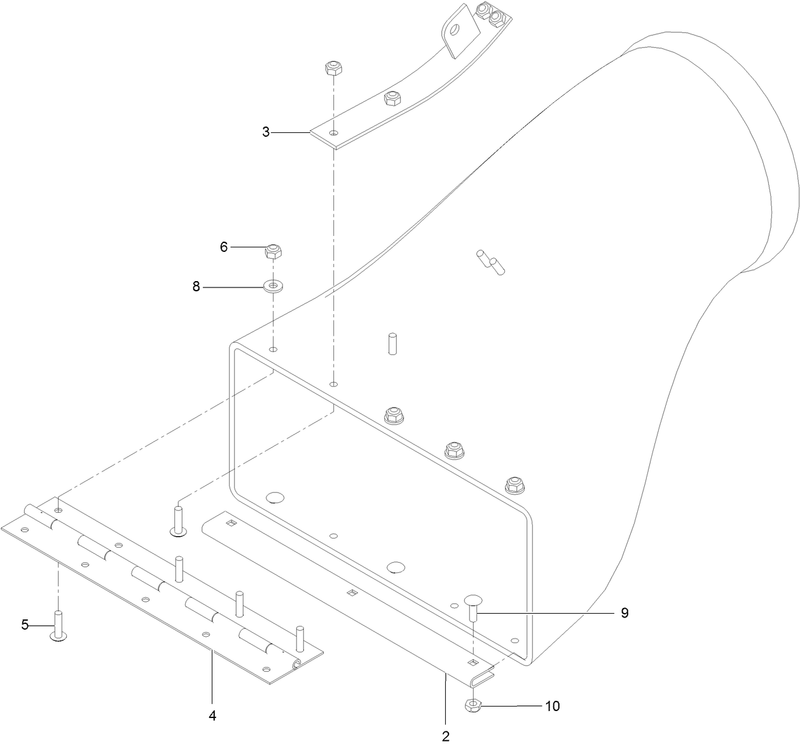 Discharge Tube Assembly No 103 9487
