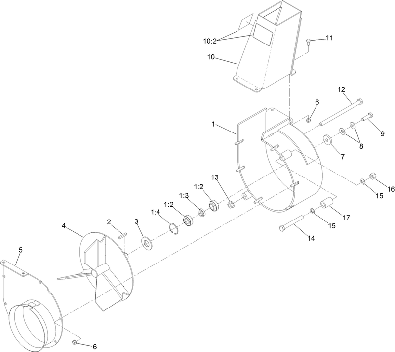 Blower Assembly No 116 9649