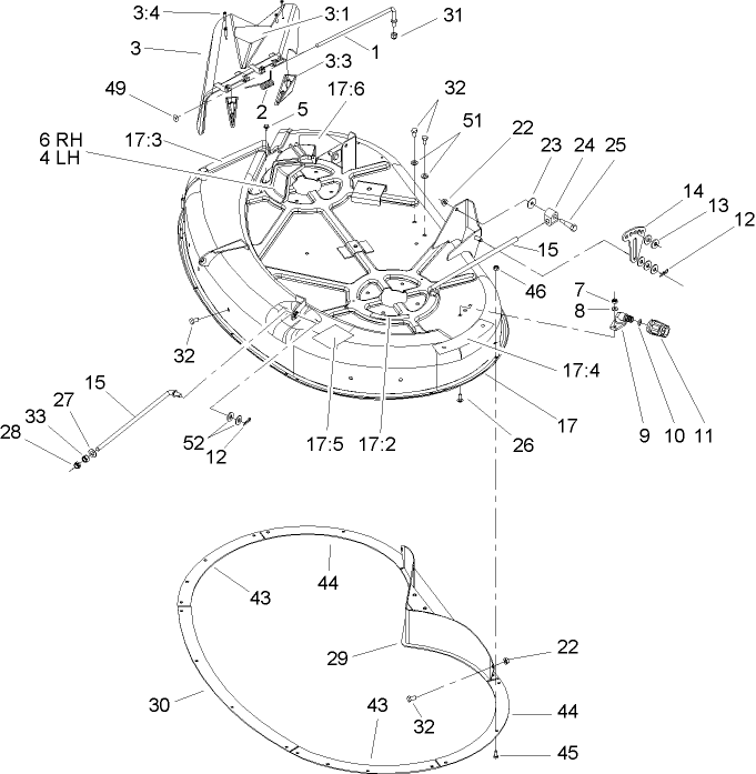 42in Deck Assembly