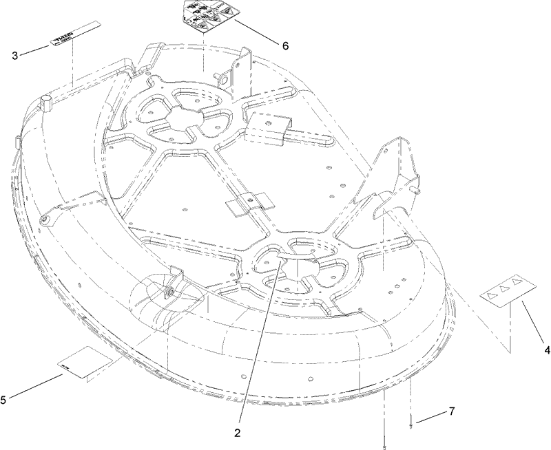42in Deck Assembly No 110 1895