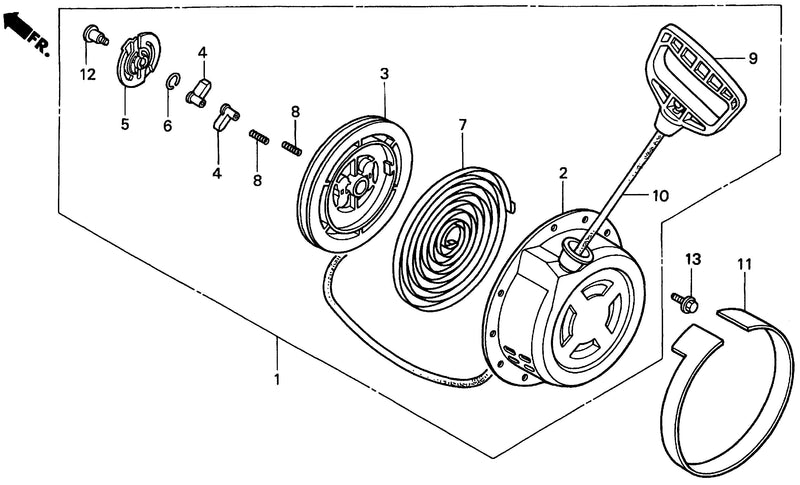 RECOIL STARTER (HS622)