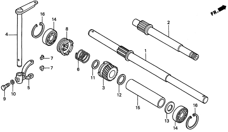WHEEL SHAFT@DRIVE SHAFT