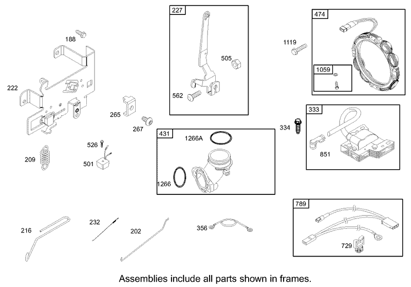 Governor Assembly Briggs and Stratton 31F777 0162 E1