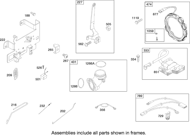 Governor Assembly Briggs and Stratton 31H777 0168 E1