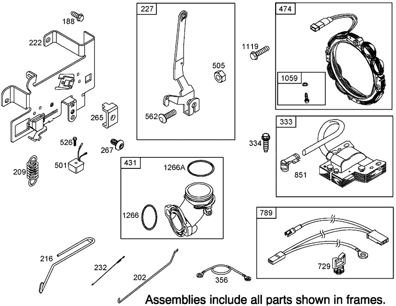 Governor Assembly Briggs and Stratton 31K777 0190 E1