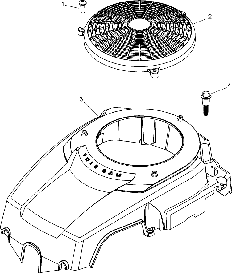 Blower Housing Assembly Kohler SV590 0019