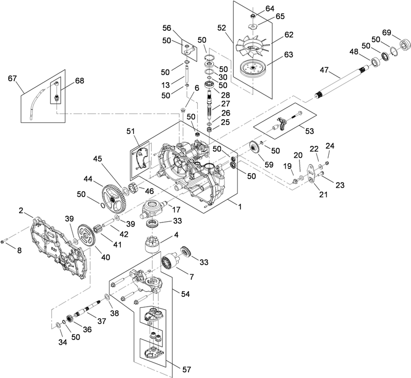 LH Hydro Assembly No 110 6770