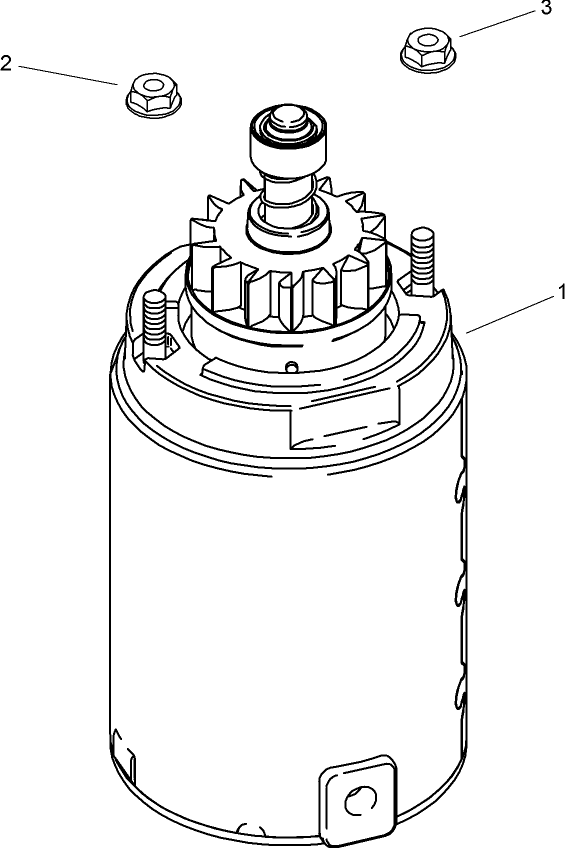 Starter Assembly Kohler SV610 0020