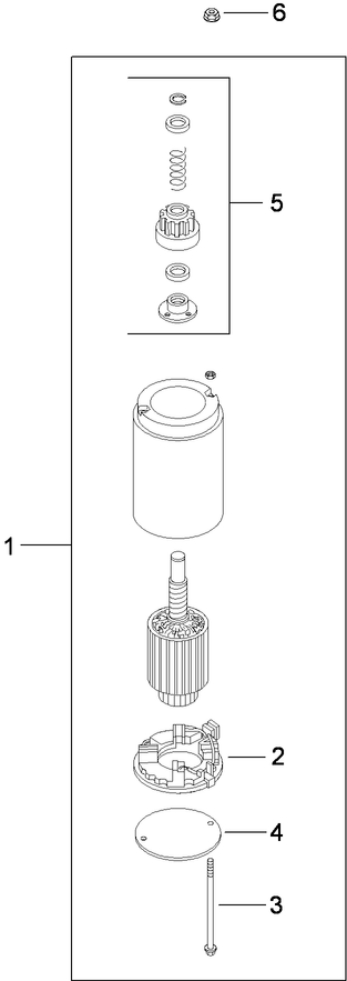Starter Assembly Kohler SV610 0211