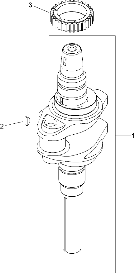 Crankshaft Assembly Kohler SV610 0020