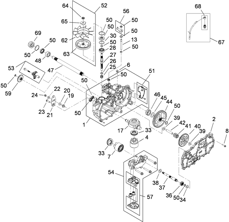 RH Hydro Assembly No 110 6771