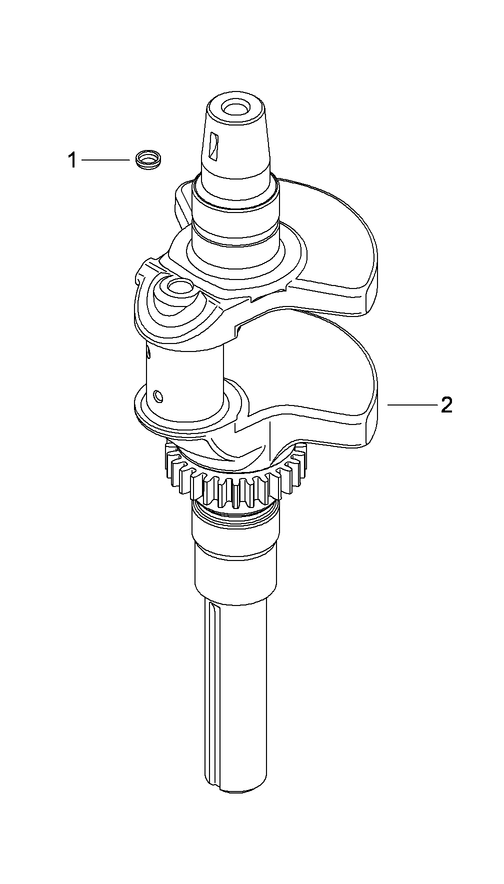 Crankshaft Assembly Kohler SV720 0039