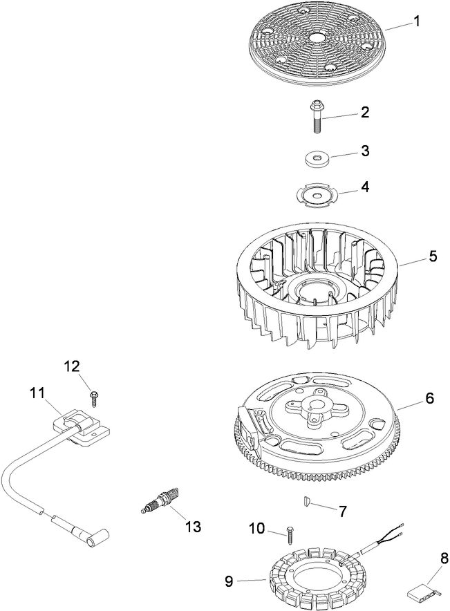 Ignition and Electrical Assembly Kohler SV720 0039