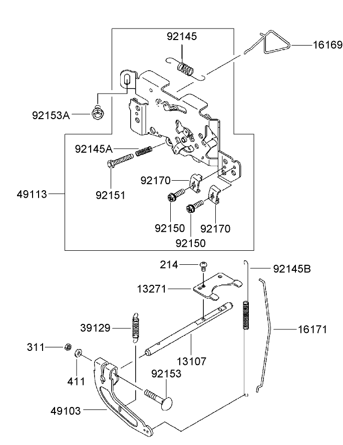 Control Equipment Assembly Kawasaki FH641V AS31