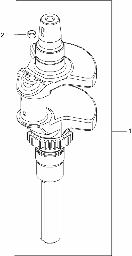 Crankshaft Assembly Kohler SV730 0025