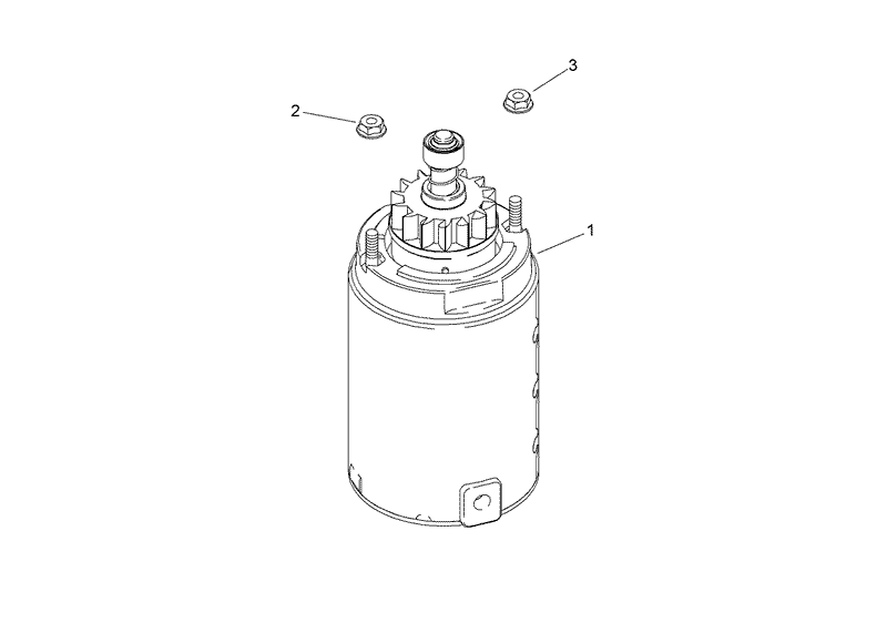 Starting System Assembly Kohler SV590 0023