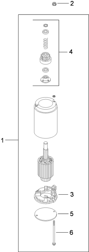 Starter Assembly Kohler SV590 0213