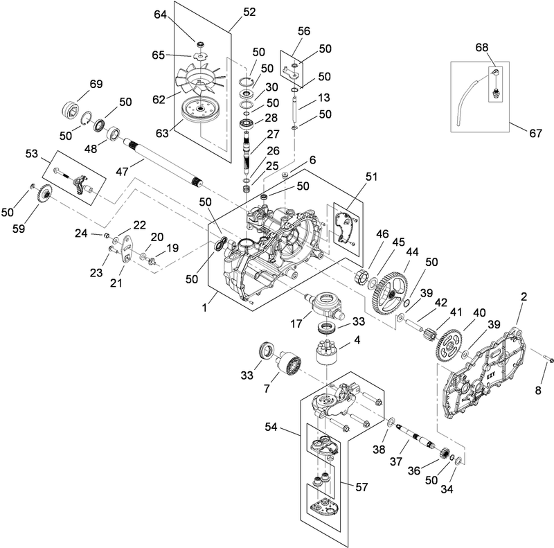 RH Hydro Assembly No 110 6771