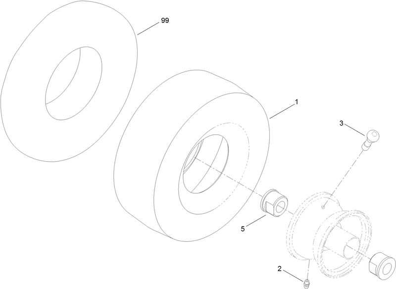 Caster Wheel Assembly No 120 5515